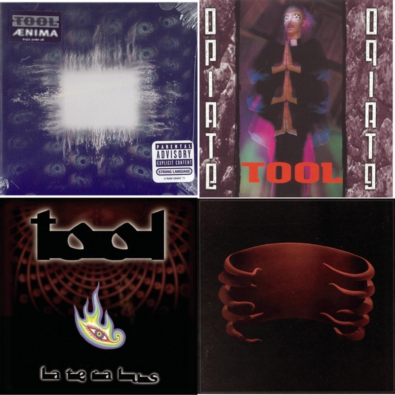Tool – Aenima & Opiate Ep & Lateralus & Undertow – CD Bundle