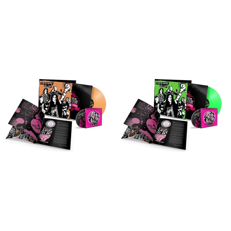 Alice Cooper – Live From The Astroturf (Apricoot LP Vinyl/DVD) & Live From The Astroturf (Glow-In-The-Dark LP Vinyl/DVD)