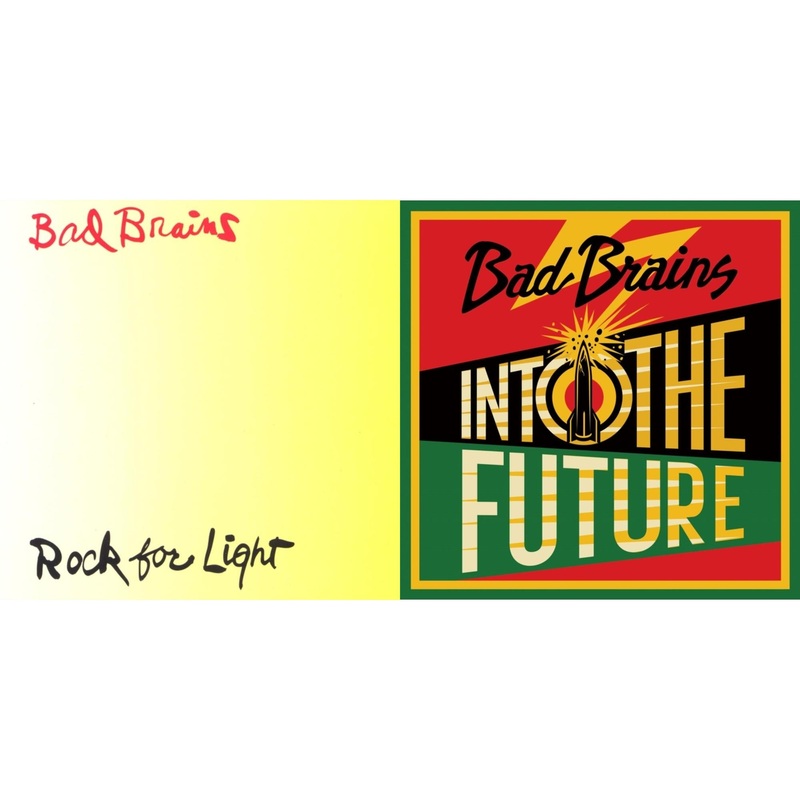 Bad Brains – Rock For Light (Burnt Orange LP Vinyl) & Into The Future (Green, Yellow, Red Splatter LP Vinyl)