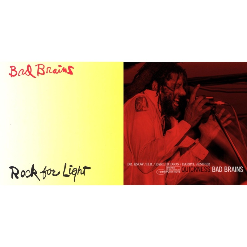 Bad Brains – Rock For Light (Burnt Orange LP Vinyl) & Quickness (Punk Note)