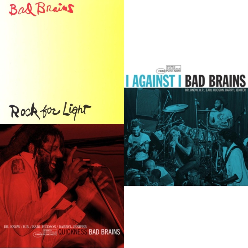 Bad Brains – Rock For Light (Burnt Orange LP Vinyl) & Quickness (Punk Note) & I Against I – Punk Note