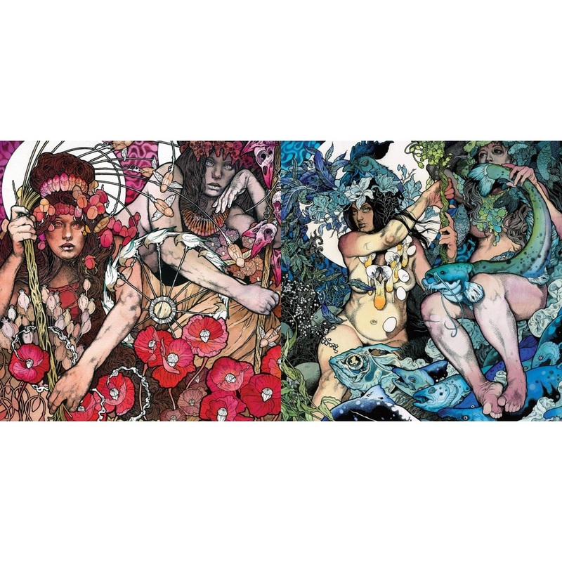 Baroness – Red Album (Red, Milky Clear & Black Ripple Effect Vinyl/2LP) & Blue Record (Cyan Blue, Milky Clear & Black Ripple Effect Vinyl/2LP)