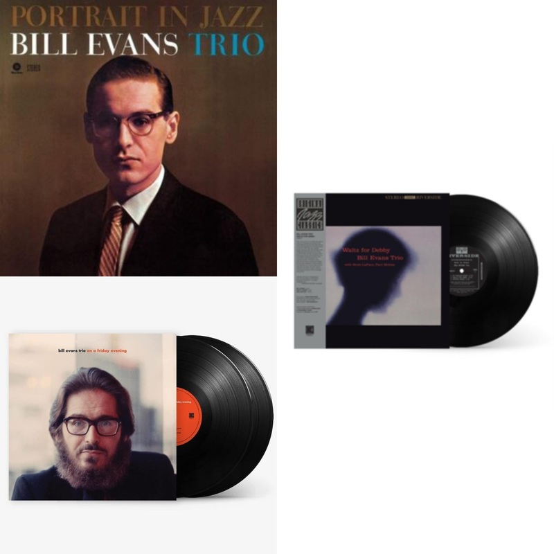 Bill Trio Evans – Portrait In Jazz & On A Friday Evening (2LP) & Waltz For Debby (Original Jazz Classics Series)