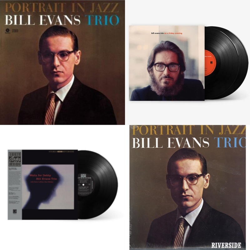 Bill Trio Evans – Portrait In Jazz & On A Friday Evening (2LP) & Waltz For Debby (Original Jazz Classics Series) & Portrait In Jazz