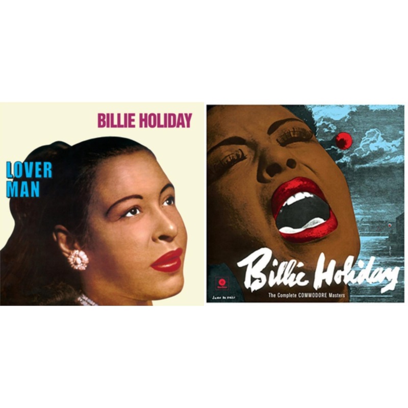 Billie Holiday – Lover Man & Complete Commodore Masters – LP Vinyl Bundle