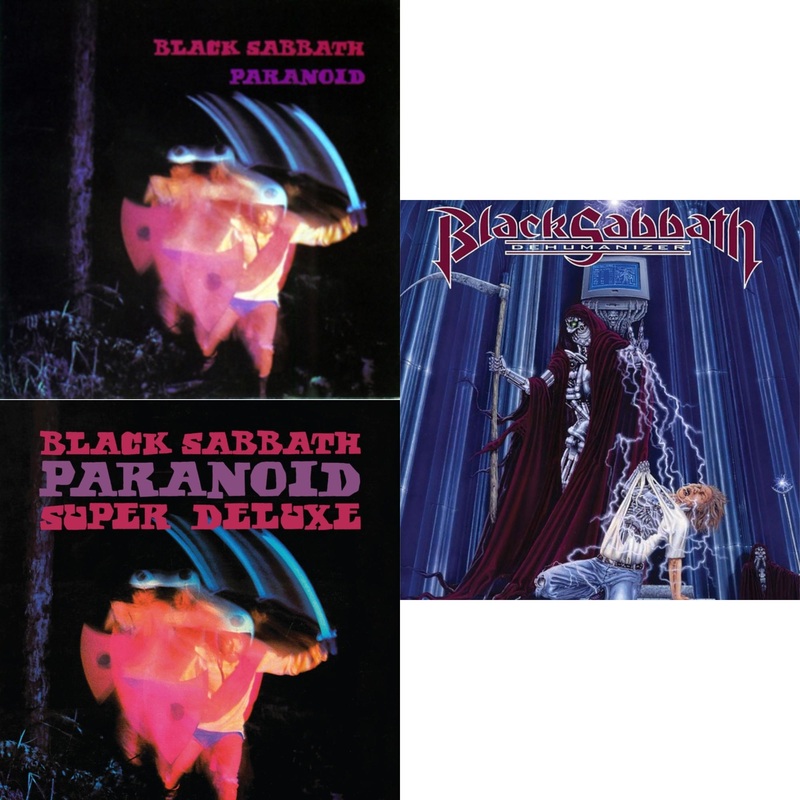 Black Sabbath – Paranoid & Paranoid (Deluxe Edition) & Dehumanizer (Deluxe Edition/2LP) (Rocktober)