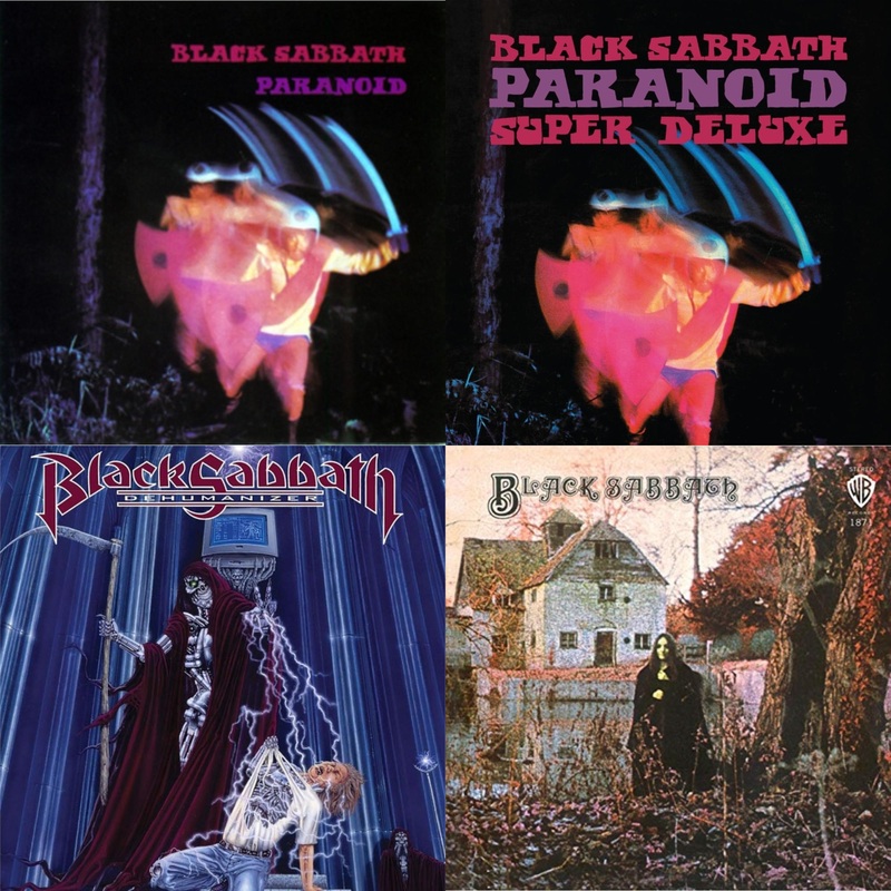 Black Sabbath – Paranoid & Paranoid (Deluxe Edition) & Dehumanizer (Deluxe Edition/2LP) (Rocktober) & Black Sabbath (180G)