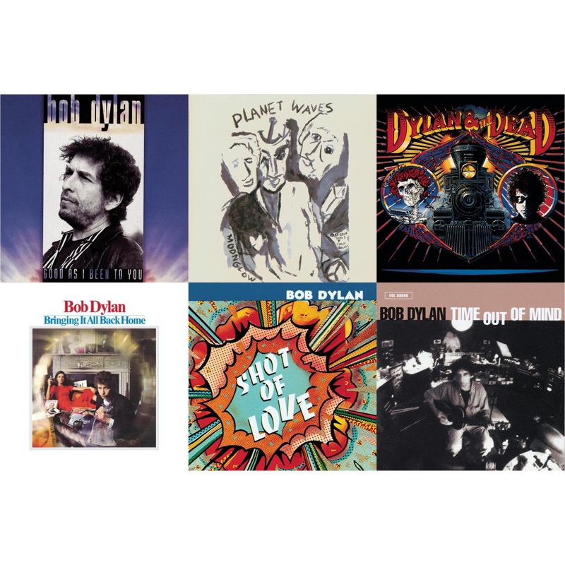 Bob Dylan – Good As I Been To You & Planet Waves & Dylan & The Dead & Bringing It All Back Home & Shot Of Love & Time Out Of Mind – CD Bundle