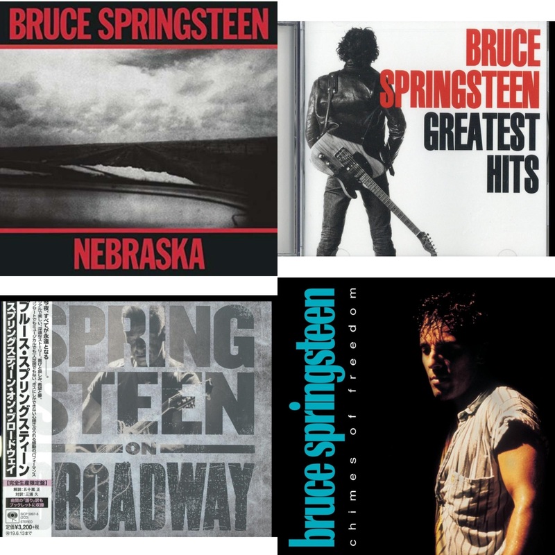 Bruce Springsteen – Nebraska & Greatest Hits & Springsteen On Broadway (Ltd/Booklet/Paper Jacket) & Chimes Of Freedom – CD Bundle
