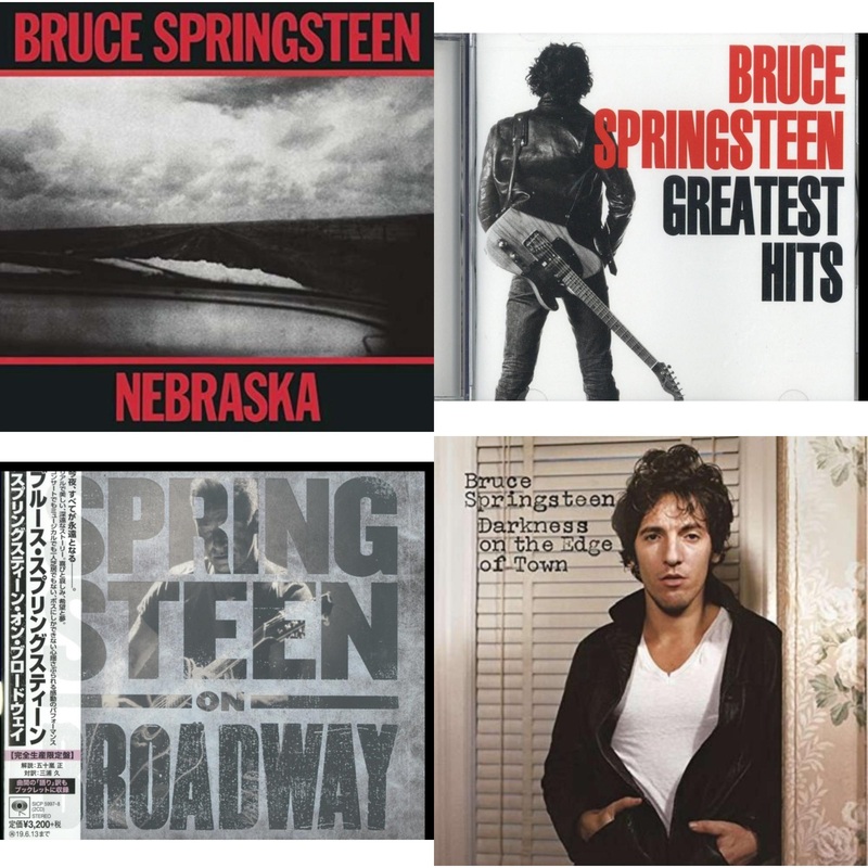 Bruce Springsteen – Nebraska & Greatest Hits & Springsteen On Broadway (Ltd/Booklet/Paper Jacket) & Darkness On The Edge Of Town – CD Bundle