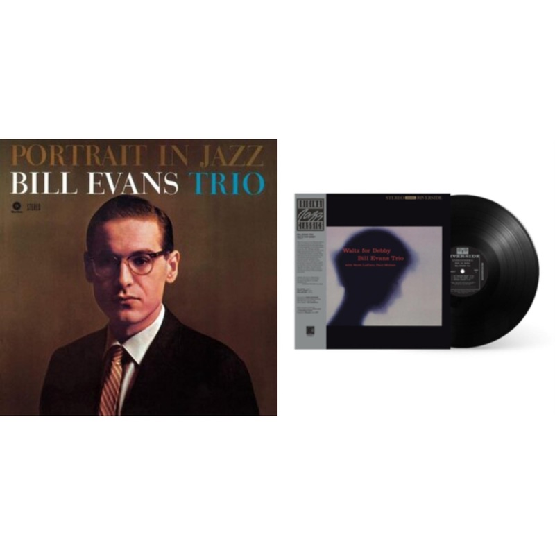 Bill Trio Evans – Portrait In Jazz & Waltz For Debby (Original Jazz Classics Series) – LP Vinyl Bundle