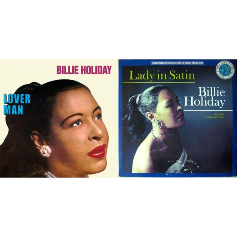 Billie Holiday – Lover Man & Lady In Satin – LP Vinyl Bundle