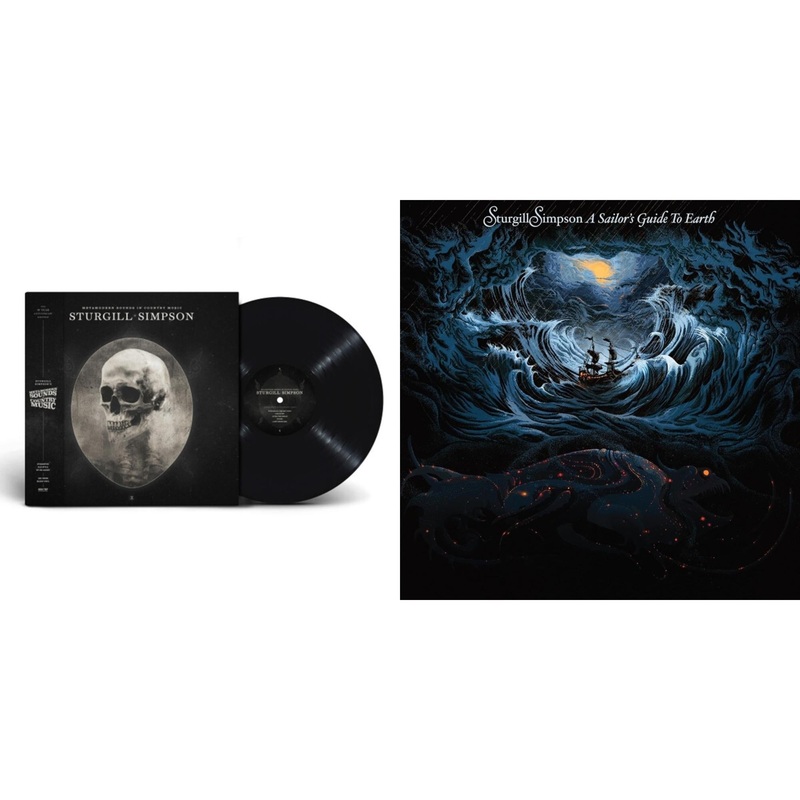 Sturgill Simpson – Metamodern Sounds In Country Music 10 Year Anniversary Edition (180G) & Sailor’s Guide To Earth (Clear LP Vinyl)