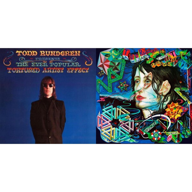 Todd Rundgren – Ever Popular Tortured Artist Effect (180G/Limited Edition/Gatefold Cover) & Wizard A True Star (Transparent Magenta Vinyl/Limited/2LP/Tour Edition/Gatefold Cover/180G)