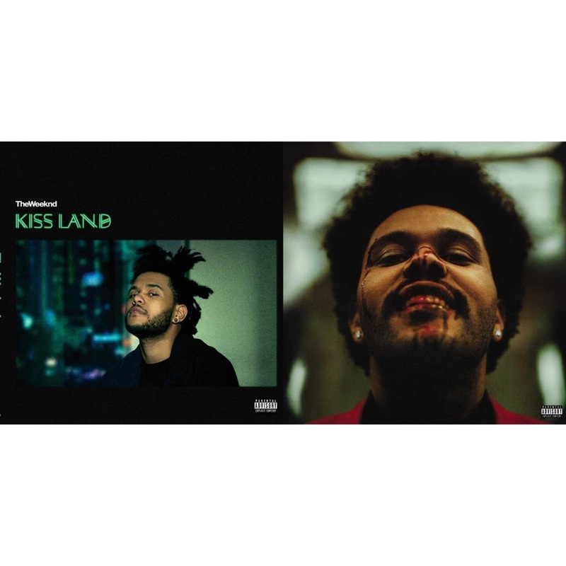 Weeknd – Kiss Land (2 LP/Seaglass Vinyl) & After Hours (X) (2LP/Clear W/ Red Splatter Vinyl)