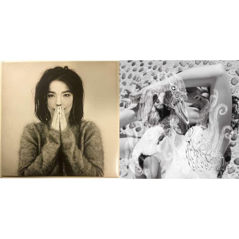 Bjork – Debut & Vespertine – LP Vinyl Bundle