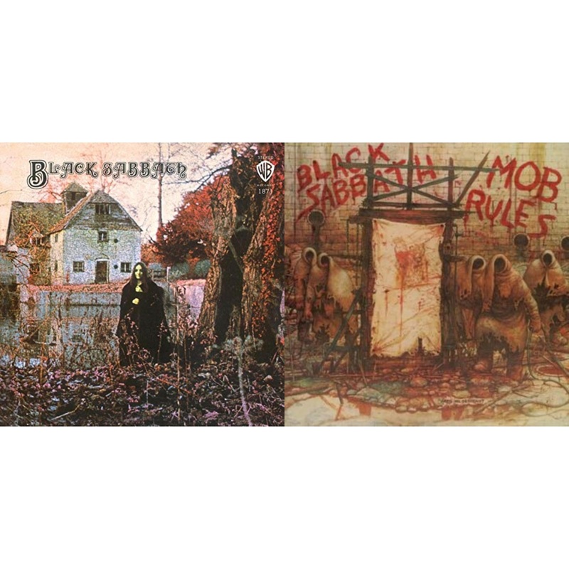 Black Sabbath – Black Sabbath (180G) & Mob Rules (Deluxe/2LP)