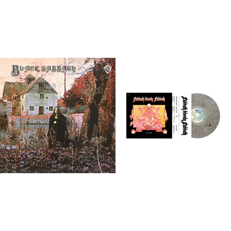 Black Sabbath – Black Sabbath (180G) & Sabbath Bloody Sabbath (Smoky LP Vinyl) (Syeor)
