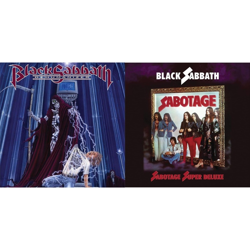 Black Sabbath – Dehumanizer (Deluxe Edition/2LP) (Rocktober) & Sabotage (Super Deluxe Edition/4LP/7Inch)