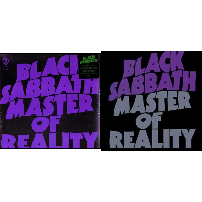 Black Sabbath – Master Of Reality (180G) & Master Of Reality – LP Vinyl Bundle