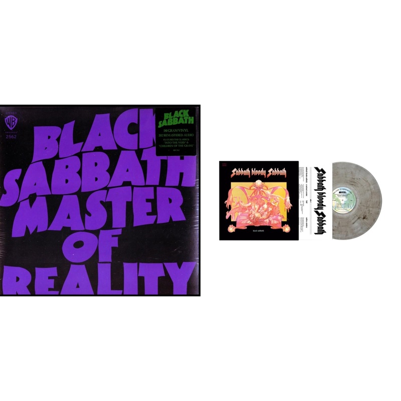 Black Sabbath – Master Of Reality (180G) & Sabbath Bloody Sabbath (Smoky LP Vinyl) (Syeor)
