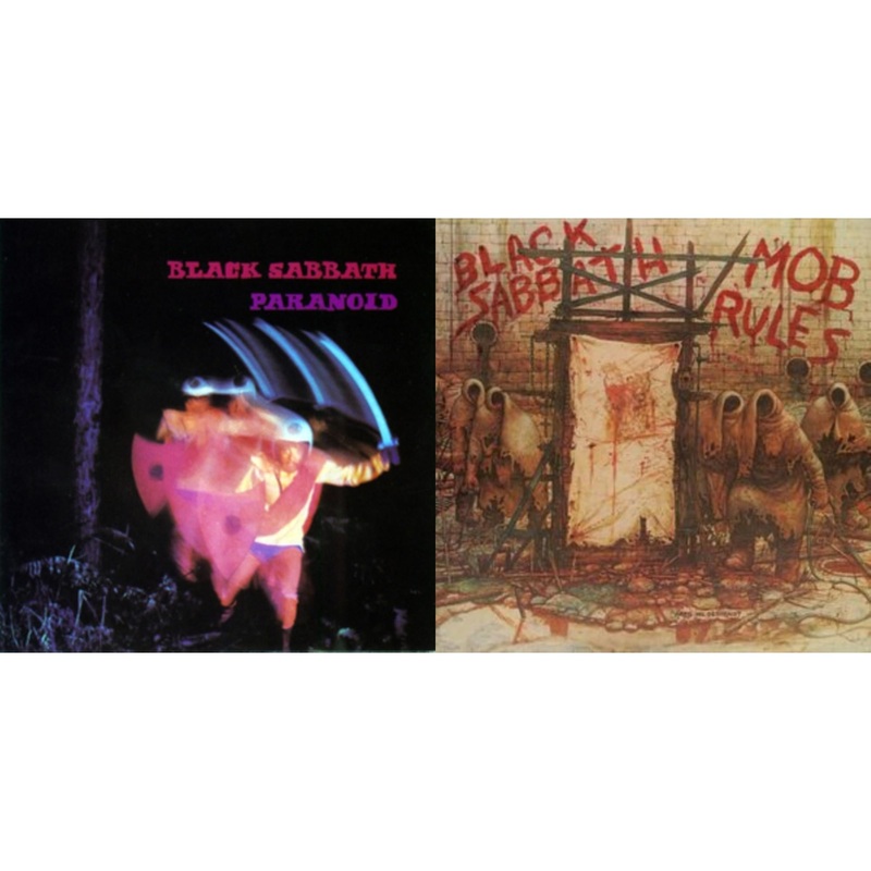 Black Sabbath – Paranoid & Mob Rules (Deluxe/2LP)