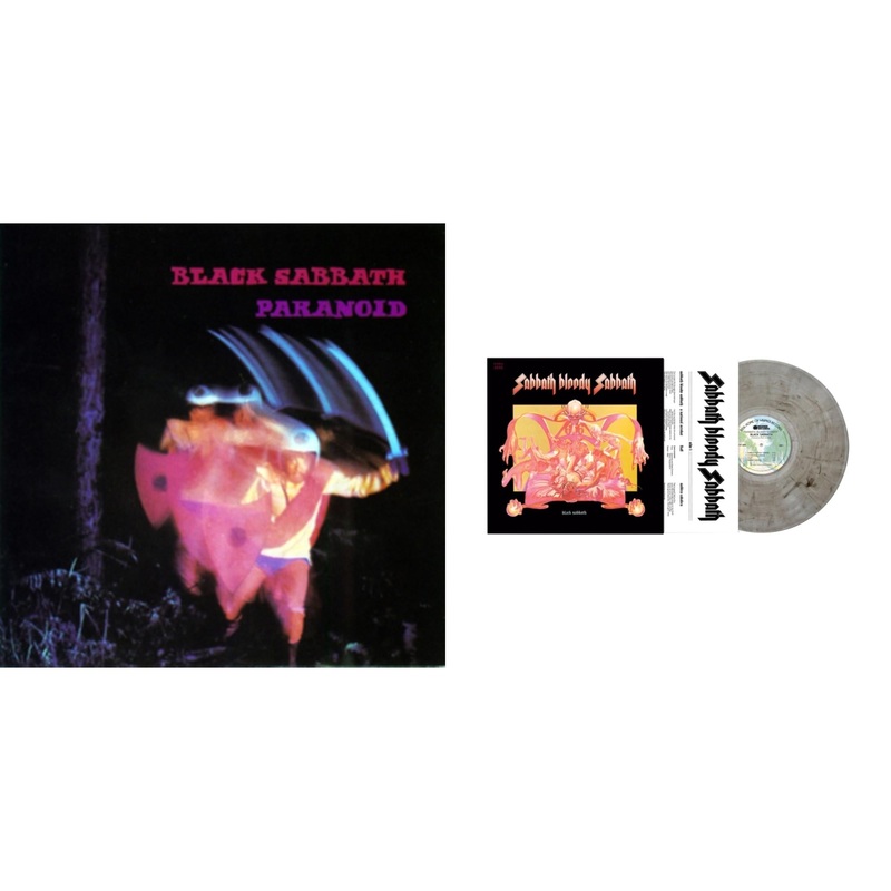 Black Sabbath – Paranoid & Sabbath Bloody Sabbath (Smoky LP Vinyl) (Syeor)