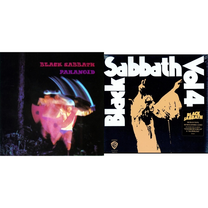 Black Sabbath – Paranoid & Vol. 4 (180G) – LP Vinyl Bundle