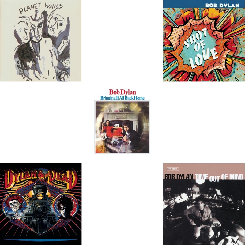 Bob Dylan – Planet Waves & Dylan & The Dead & Bringing It All Back Home & Shot Of Love & Time Out Of Mind – CD Bundle