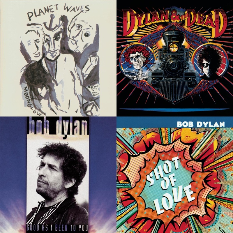 Bob Dylan – Planet Waves & Dylan & The Dead & Good As I Been To You & Shot Of Love – CD Bundle