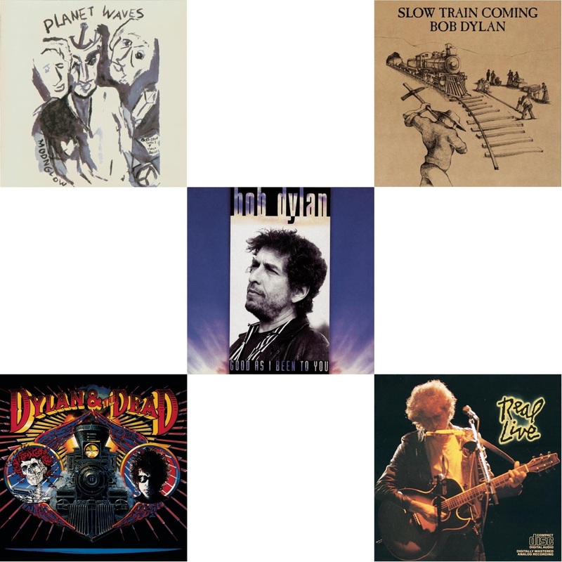 Bob Dylan – Planet Waves & Dylan & The Dead & Good As I Been To You & Slow Train Coming & Real Live – CD Bundle