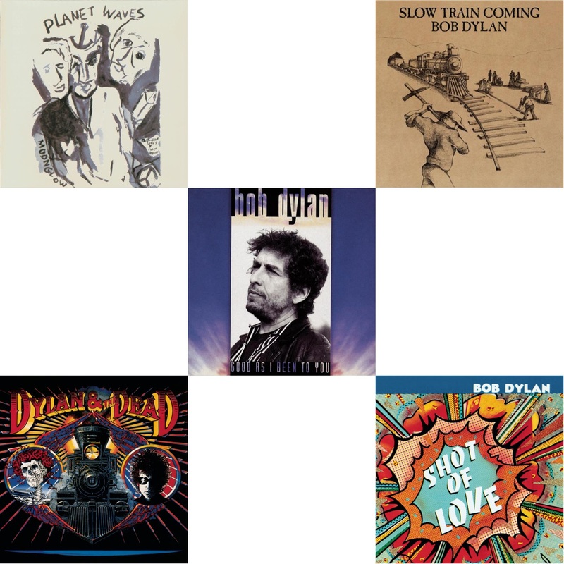 Bob Dylan – Planet Waves & Dylan & The Dead & Good As I Been To You & Slow Train Coming & Shot Of Love – CD Bundle