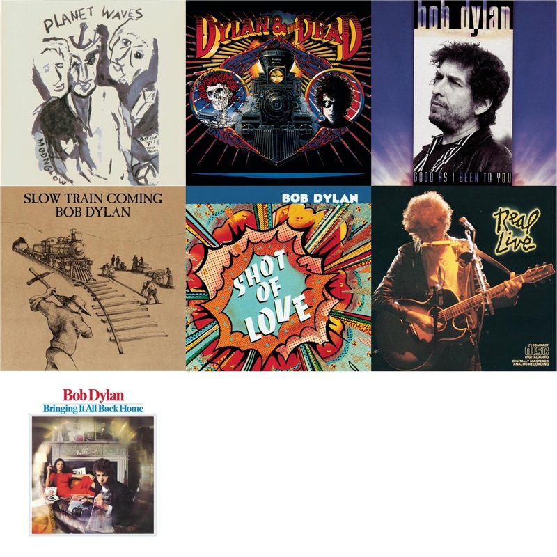 Bob Dylan – Planet Waves & Dylan & The Dead & Good As I Been To You & Slow Train Coming & Shot Of Love & Real Live & Bringing It All Back Home – CD Bundle