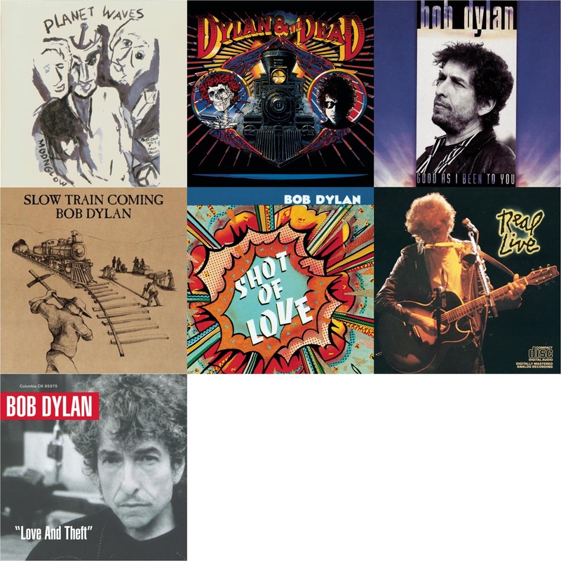Bob Dylan – Planet Waves & Dylan & The Dead & Good As I Been To You & Slow Train Coming & Shot Of Love & Real Live & Love & Theft – CD Bundle