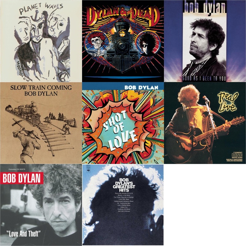 Bob Dylan – Planet Waves & Dylan & The Dead & Good As I Been To You & Slow Train Coming & Shot Of Love & Real Live & Love & Theft & Greatest Hits Vol.1 – CD Bundle
