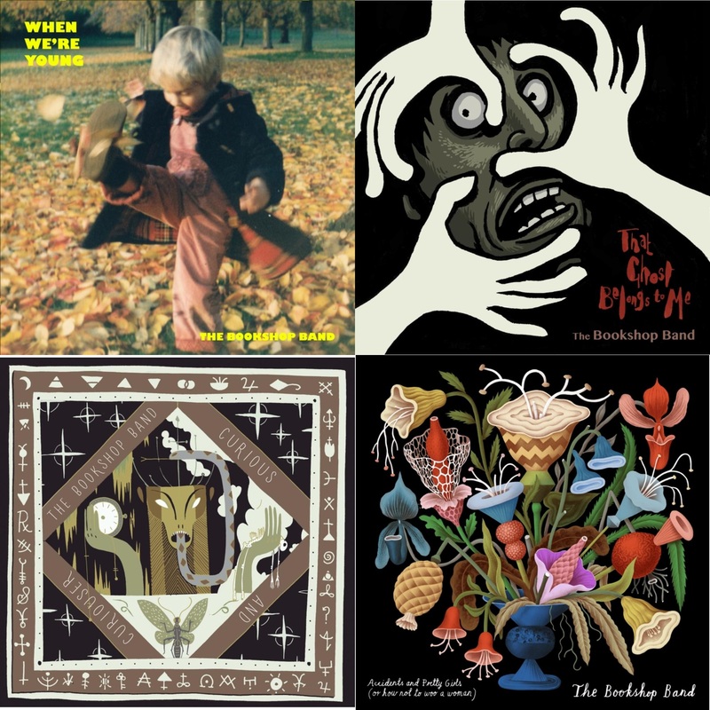 Bookshop Band – When WeRe Young & That Ghost Belongs To Me & Curious & Curiouser & Accidents & Pretty Girls – CD Bundle