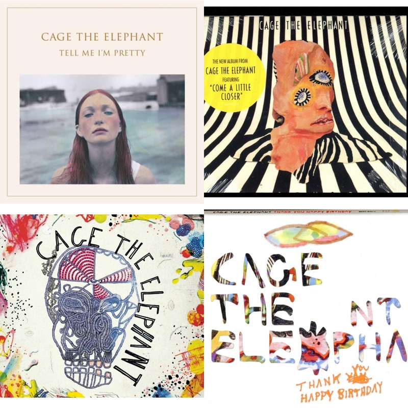 Cage The Elephant – Tell Me I’m Pretty & Melophobia & Cage The Elephant & Thank You Happy Birthday – CD Bundle