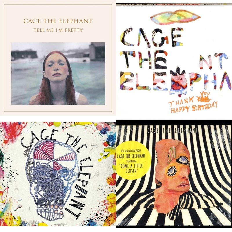 Cage The Elephant – Tell Me I’m Pretty & Thank You Happy Birthday & Cage The Elephant & Melophobia – CD Bundle