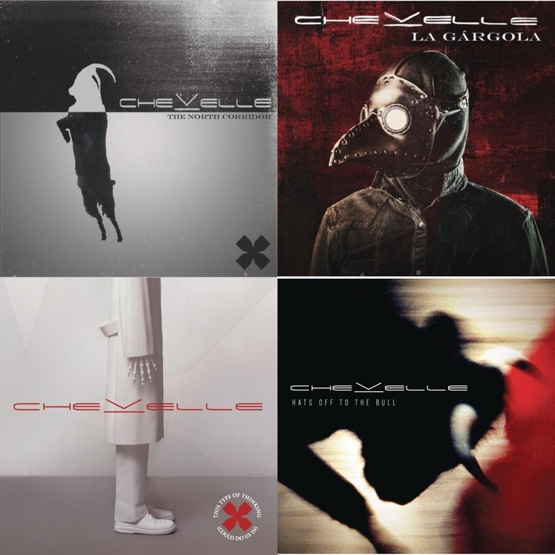 Chevelle – North Corridor & La Gargola & This Type Of Thinking (Could Do Us In) & Hats Off To The Bull – CD Bundle