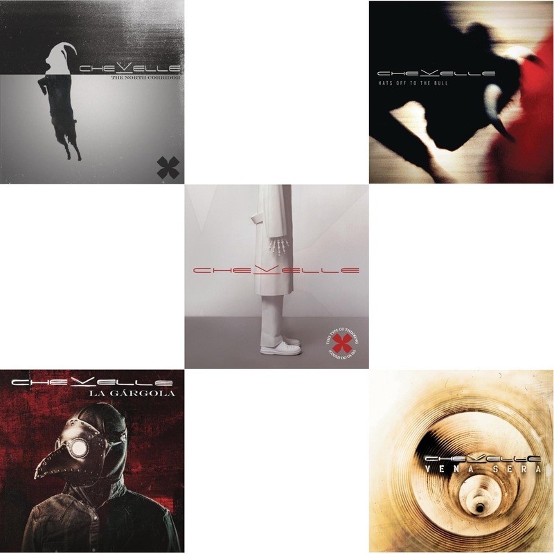 Chevelle – North Corridor & La Gargola & This Type Of Thinking (Could Do Us In) & Hats Off To The Bull & Vena Sera – CD Bundle