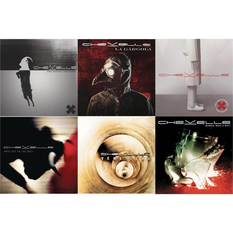 Chevelle – North Corridor & La Gargola & This Type Of Thinking (Could Do Us In) & Hats Off To The Bull & Vena Sera & Wonder What’s Next – CD Bundle