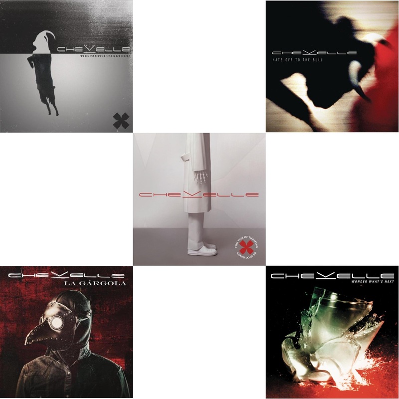 Chevelle – North Corridor & La Gargola & This Type Of Thinking (Could Do Us In) & Hats Off To The Bull & Wonder What’s Next – CD Bundle