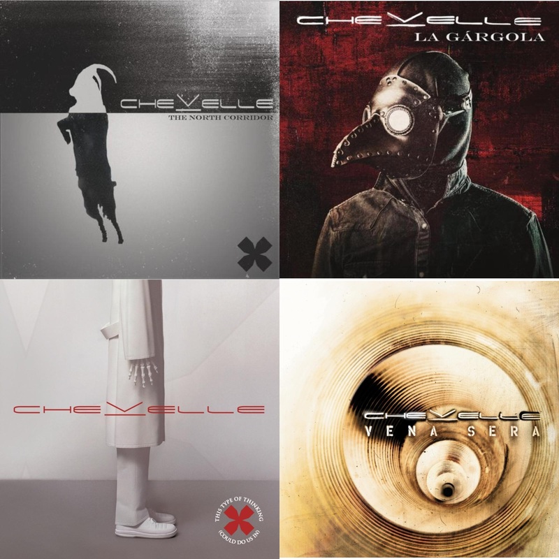 Chevelle – North Corridor & La Gargola & This Type Of Thinking (Could Do Us In) & Vena Sera – CD Bundle