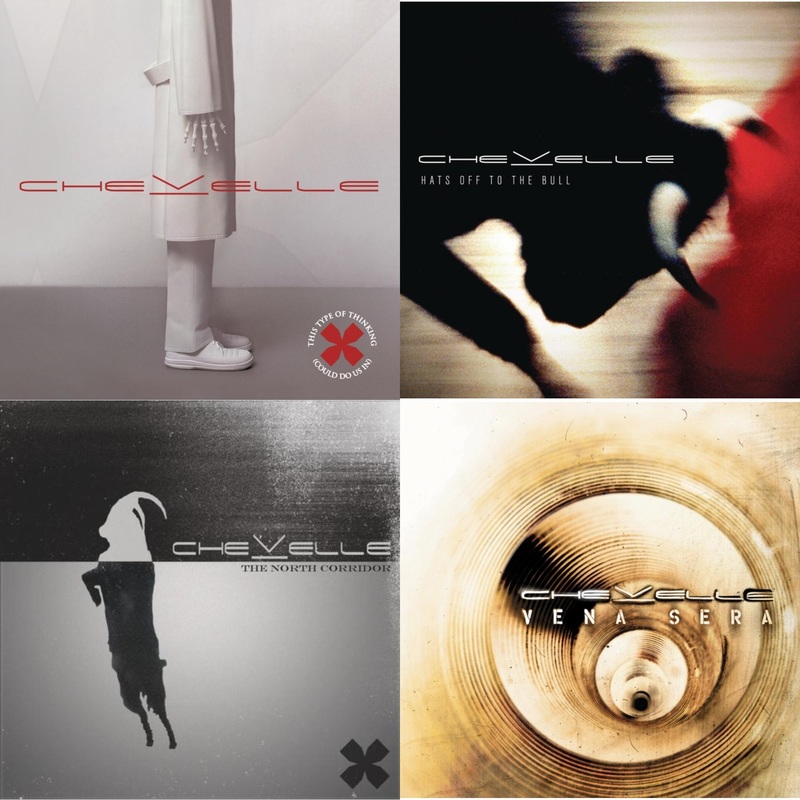 Chevelle – This Type Of Thinking (Could Do Us In) & Hats Off To The Bull & North Corridor & Vena Sera – CD Bundle