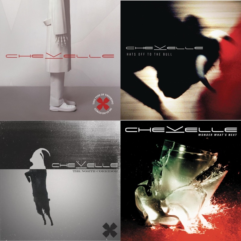 Chevelle – This Type Of Thinking (Could Do Us In) & Hats Off To The Bull & North Corridor & Wonder What’s Next – CD Bundle