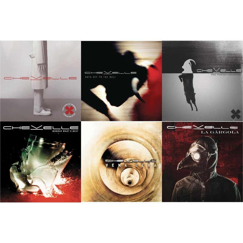 Chevelle – This Type Of Thinking (Could Do Us In) & Hats Off To The Bull & North Corridor & Wonder What’s Next & Vena Sera & La Gargola – CD Bundle