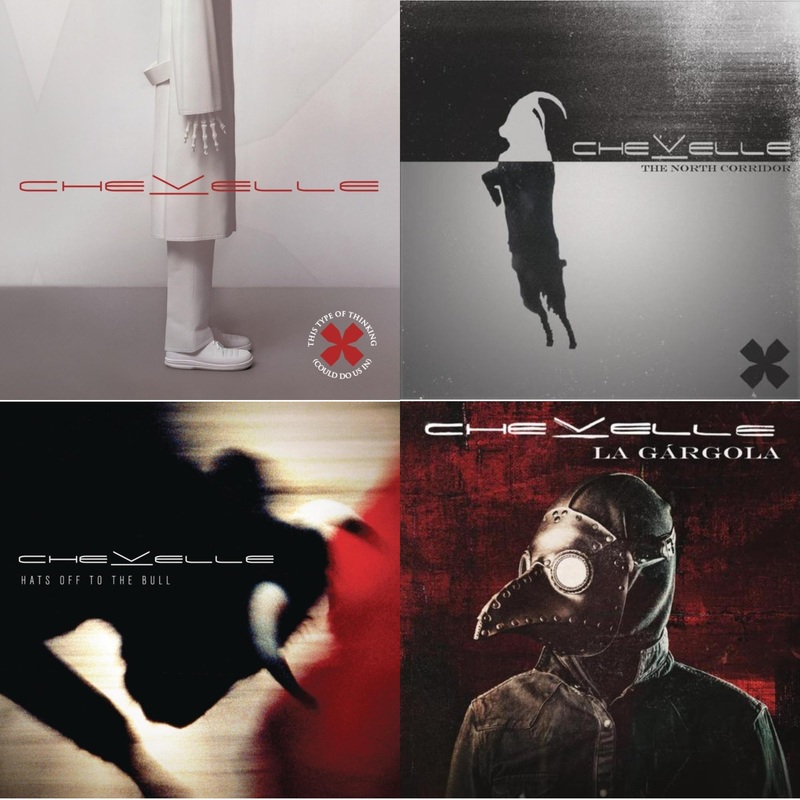Chevelle – This Type Of Thinking (Could Do Us In) & North Corridor & Hats Off To The Bull & La Gargola – CD Bundle