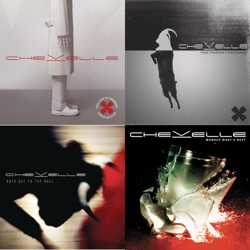 Chevelle – This Type Of Thinking (Could Do Us In) & North Corridor & Hats Off To The Bull & Wonder What’s Next – CD Bundle