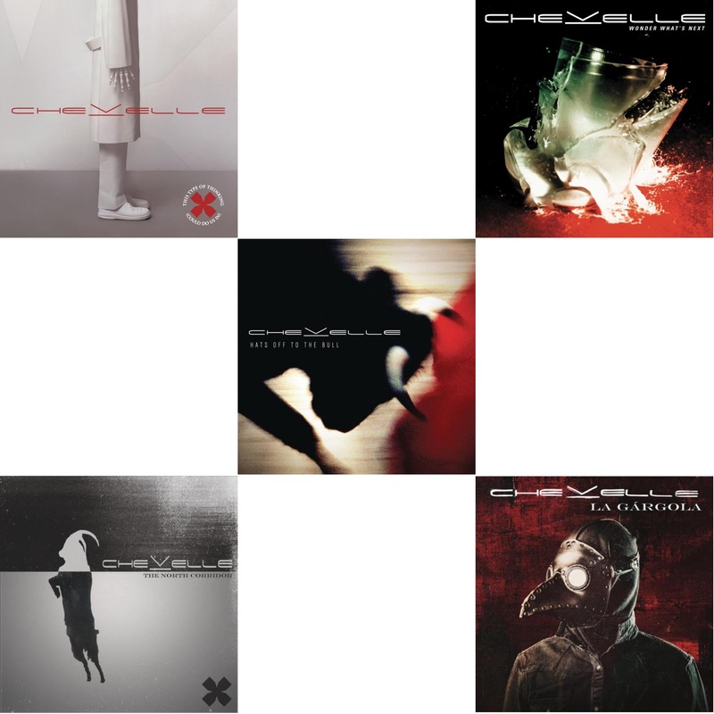 Chevelle – This Type Of Thinking (Could Do Us In) & North Corridor & Hats Off To The Bull & Wonder What’s Next & La Gargola – CD Bundle