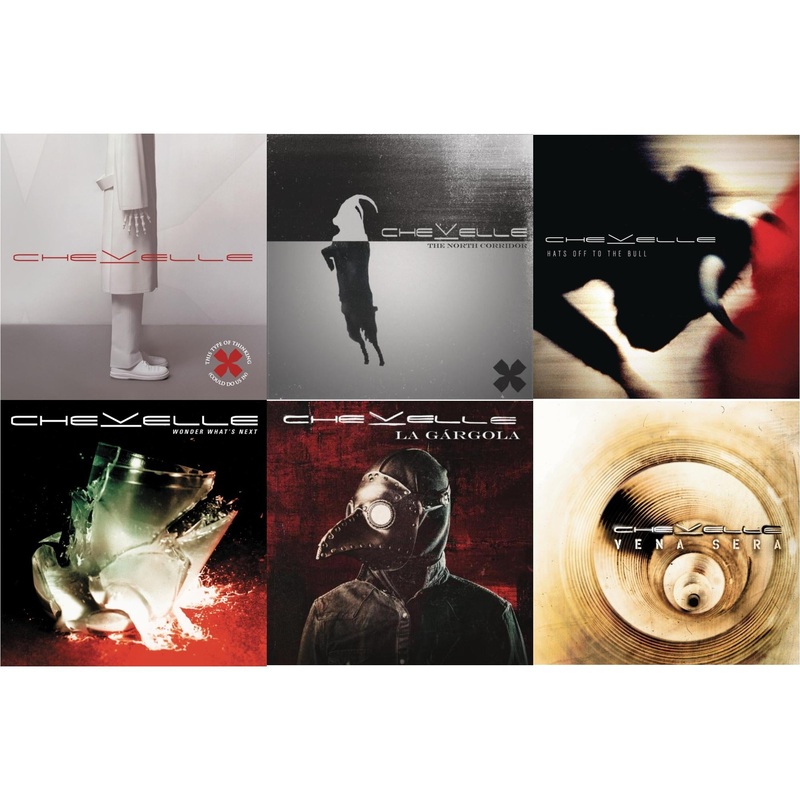 Chevelle – This Type Of Thinking (Could Do Us In) & North Corridor & Hats Off To The Bull & Wonder What’s Next & La Gargola & Vena Sera – CD Bundle